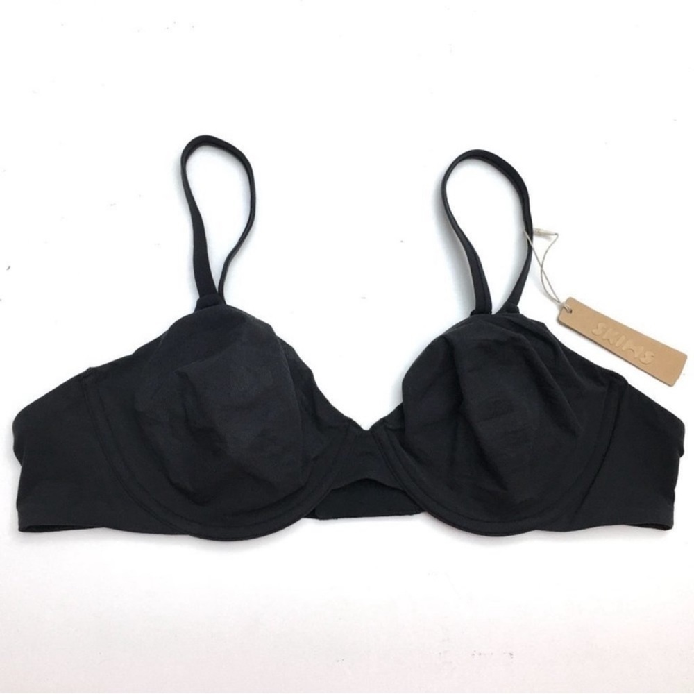 NWT Skims Fits Everybody cocoa Bra Unlined Underwire style BR-UWR-0234. Size 34b - Picture 1 of 3